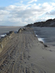 Utah beach, the anti-tank wall