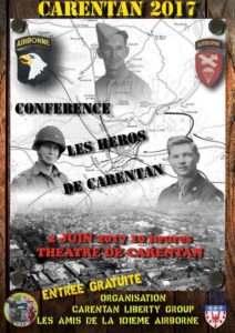 Conférence "Les Héros de Carentan"