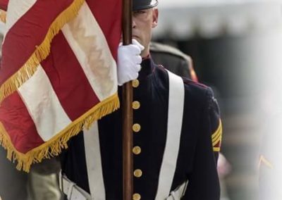 Garde des couleurs US Marine Corps